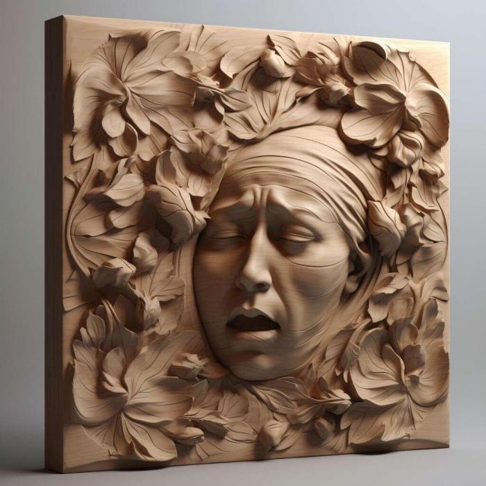 نموذج ثلاثي الأبعاد لآلة CNC 3D Art 